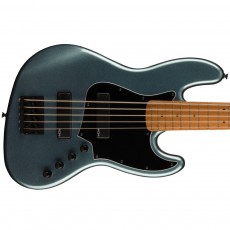 Fender Squier Contemporary Active Jazz Bass V- Roasted Maple, Gunmetal Metallic